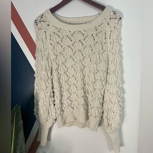 Chelsea And Violet Crocheted Sweater